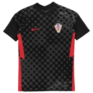 Image of Nike Croatia Away Shirt 2020 Junior - Black