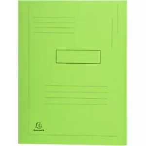 Image of Forever 2 Flap Folder A4, Bright Green, Pack of 50