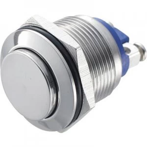 Image of TRU COMPONENTS GQ 19H S Tamper proof pushbutton 48 Vdc 2 A 1 x OffOn IP65 momentary