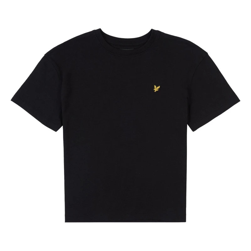 Image of Lyle and Scott Lyle and Scott Oversized T-Shirt Junior Boys - Black 9 - 10 Years