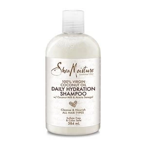 Image of Shea Moisture 100 percent Virgin Coconut Oil Shampoo 384ml