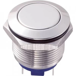 Image of TRU COMPONENTS GQ19F 10JS Tamper proof pushbutton 48 Vdc 2 A 1 x OffOn IP65 momentary