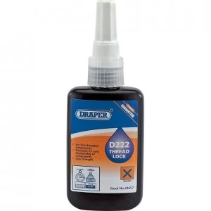 Image of Draper D222 Thread Lock Adhesive 50ml