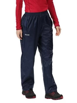 Image of Regatta Pack It Overtrousers - Navy, Size L, Women