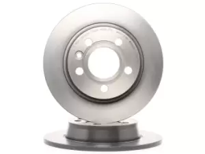 Image of PAIR PAINTED BREMBO BRAKE DISCS 08.6935.11