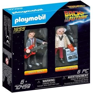 Image of Playmobil Back to the Future Marty McFly and Dr. Emmett Brown