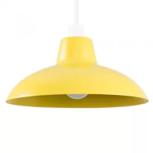 Image of Civic Mustard Metal Pendant Shade