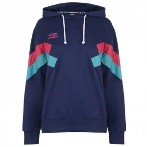 Image of Umbro Chevron Hoodie - Medieval Blue