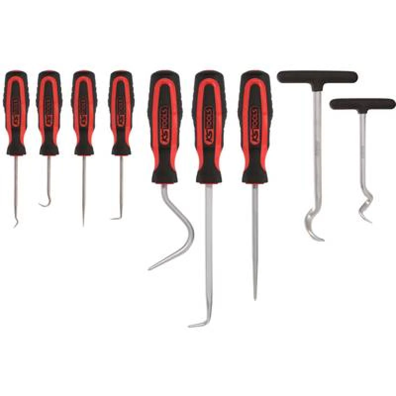 Image of KS TOOLS 550.1070 Hook Tool Set Tool Steel Hook Tool Set (5837)