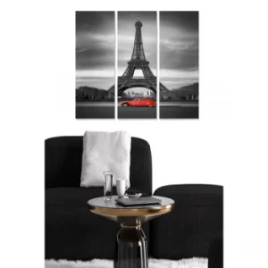 Image of MDF4405617 Multicolor Decorative MDF Painting (3 Pieces)