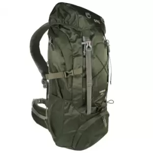 Image of Regatta Great Outdoors Survivor III 85 Litre Rucksack (One Size) (Dark Khaki) - Dark Khaki