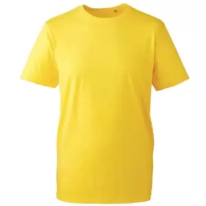 Image of Anthem Mens Organic T-Shirt (S) (Yellow)