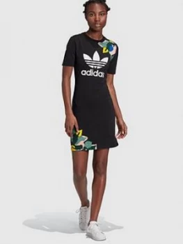 Image of Adidas Originals Her Studio T-Shirt Dress - Multi