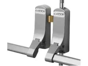 Image of Eclipse 28285 285 Double Panic Bolt Fire Rated Silver