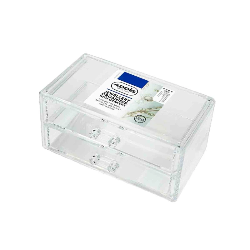Image of Addis Acrylic 2 Drawer Organiser