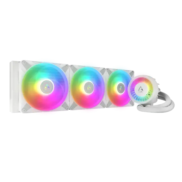Image of Arctic Liquid Freezer III ARGB 420mm AIO Liquid CPU Cooler - White - ACFRE00153A