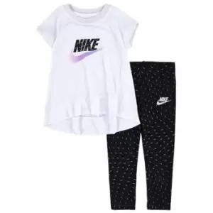 Image of Nike Tunic and Leggings Set Infant Girls - Black
