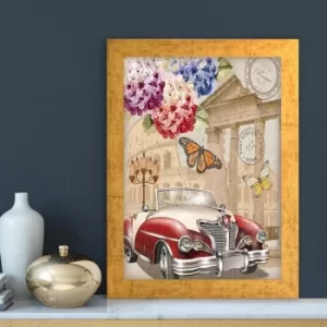 Image of AC11115870595 Multicolor Decorative Framed MDF Painting