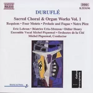 Image of Sacred choral & Organ Works Vol1 by Yves Rousseau CD Album