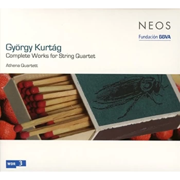 Image of Athena Quartett - Gyorgy Kurtag: Complete Works for String Quartet CD