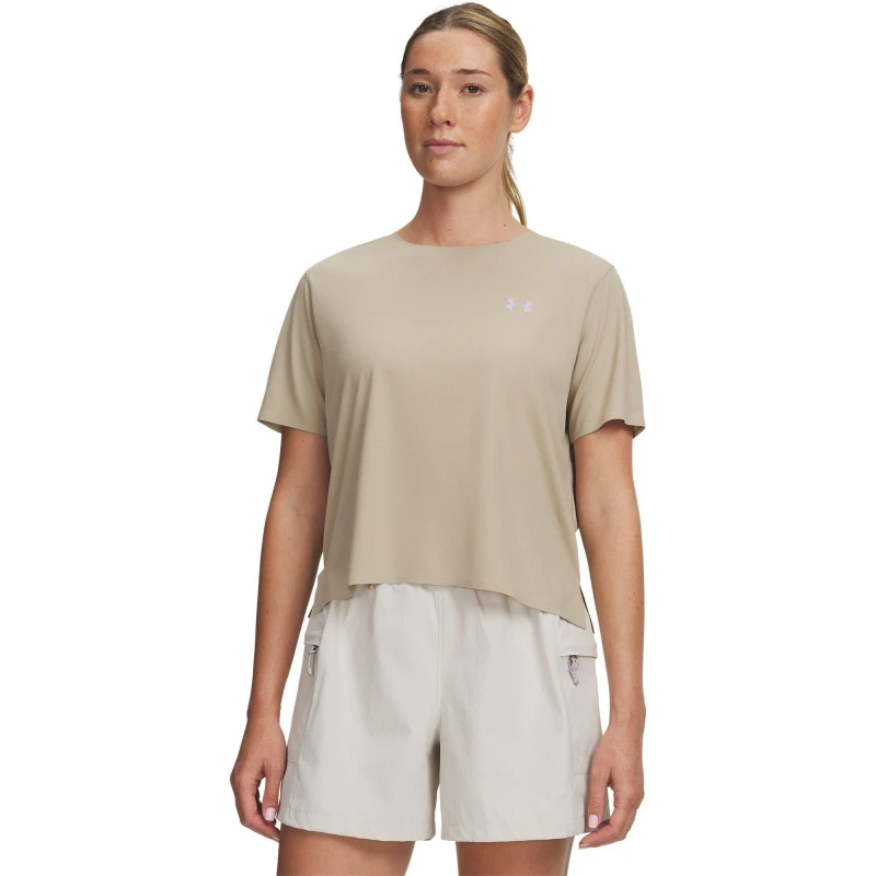 Image of Under Armour UA Trail Run ULW SS Ld63 City Khaki female 8 (XS)
