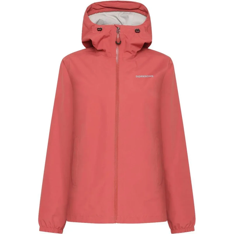 Image of Didriksons Womens waterproof jacket Didriksons Varja Rose Female 38