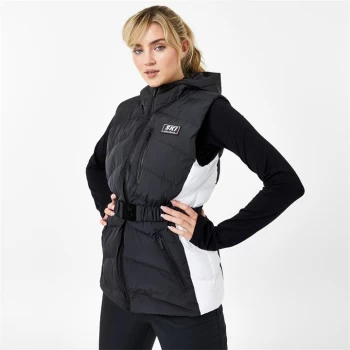 Image of Jack Wills Ski Colour Block Gilet - Black/White