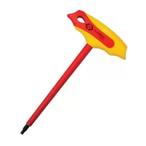 Image of CK Tools T4422 04 VDE T-Handle Hexagon Key 4 mm