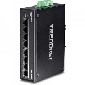 Image of Trendnet TI-G80 network switch Unmanaged L2 Gigabit Ethernet (10/100/1000) Black