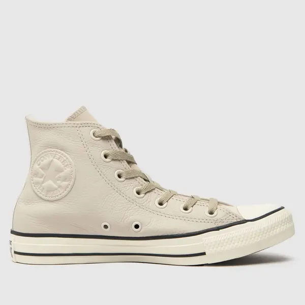 Image of Converse all star hi counter climate trainers in stone Stone UK 6 (EU 39)