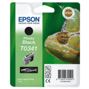 Image of Epson Chameleon T0341 Black Ink Cartridge