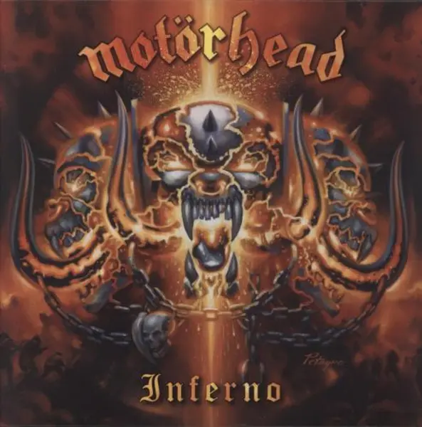 Image of Motorhead Inferno - Orange Vinyl 2023 UK 2-LP vinyl set BMGCAT764LPX