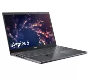 Image of Acer Aspire 5 15.6" Laptop - Intel Core i5, 512GB SSD, Grey, Silver/Grey