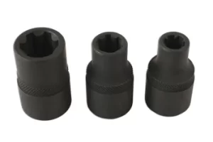 Image of Laser Tools 6575 Ribe Profile Socket Set 3 pc