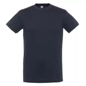 Image of SOLS Mens Regent Short Sleeve T-Shirt (L) (Navy)