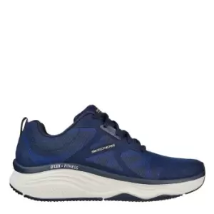 Image of Skechers Mens D'lux Fit Trainers - Blue
