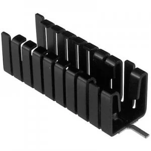 Image of Heat sink 16 CW L x W x H 38.1 x 12.8 x 12.7mm TO 220 ASSMAN