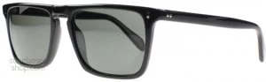 Image of Oliver Peoples Bernardo Sunglasses Black 1005N5 Polariserade 54mm
