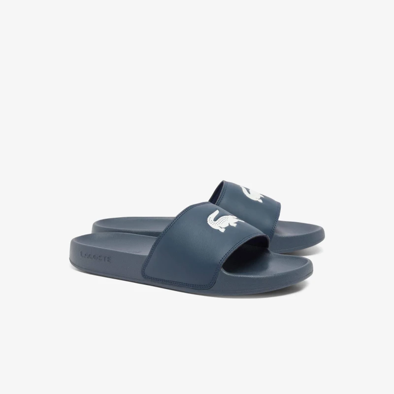 Image of Lacoste Lacoste Serve Slide - Blue Blue 9