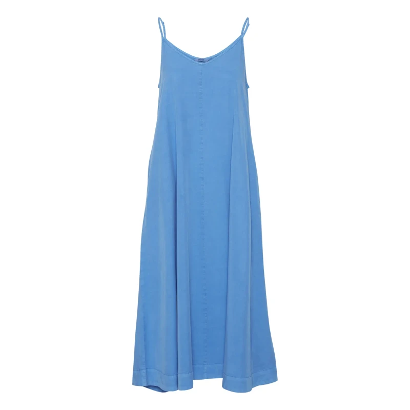 Image of b.Young Womens denim dress b.young Luma Bleu Female 44