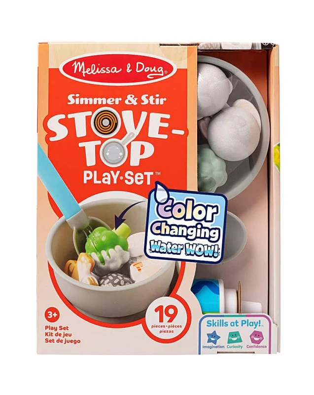 Image of Melissa & Doug Melissa & Doug Stovetop Playset - Melissa & Doug Male TR42801
