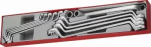 Image of Teng Tools TTX6311 11 Piece Double Ring Spanner Set 6 - 32mm in Tray