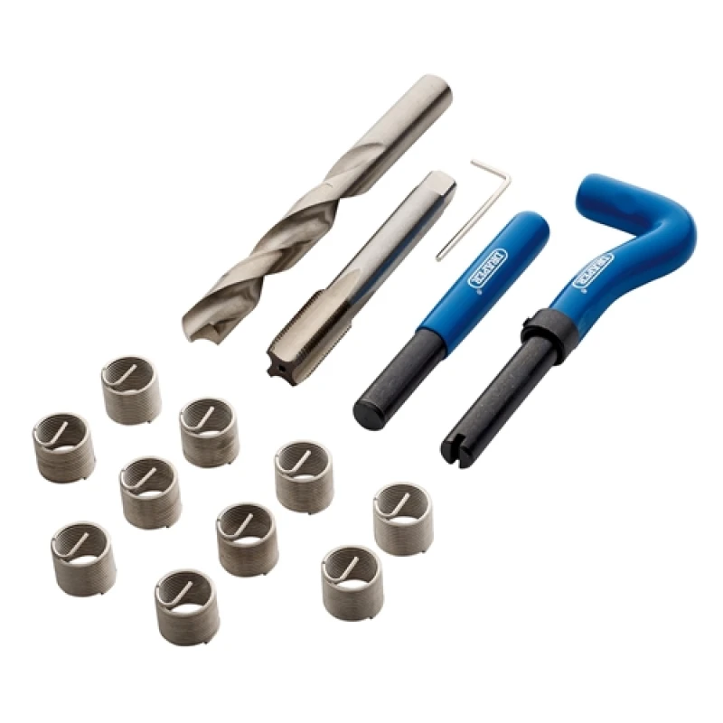 Image of Draper Metric Thread Repair Kit, M14 x 1.25 (15 Piece) 3711