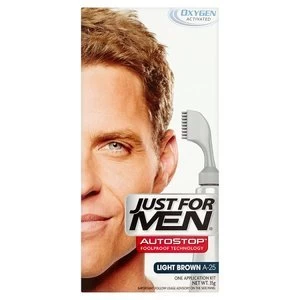 Image of Just For Men AutoStop Foolproof Haircolour Light Brown