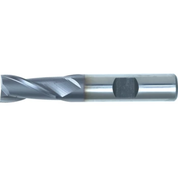 Image of 10.00MM HSS-Co 8% 2 Flute Weldon Shank Slot Drills - TiCN Coated - Swisstech