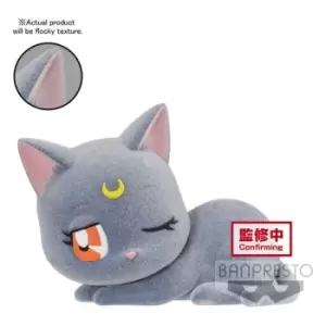 Image of Sailor Moon Eternal Fluffy Puffy Mini Figure Luna Ver. B 7 cm