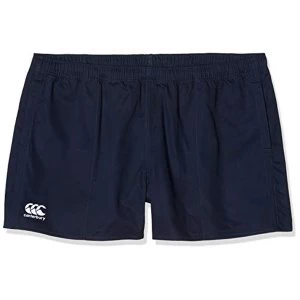 Image of Canterbury Mens Professional Cotton Rugby Shorts, Navy, Medium