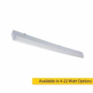 Image of KnightsBridge Ultra Slim SMD LED Cool White Linkable Striplight - 4W 280mm Long