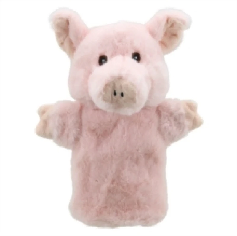 Image of The Puppet Company Eco Animal Puppet Buddies Pig Multi unisex