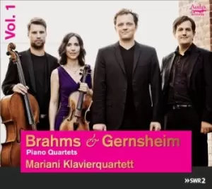 Image of Brahms & Gernsheim Piano Quartets - Volume 1 by Johannes Brahms CD Album